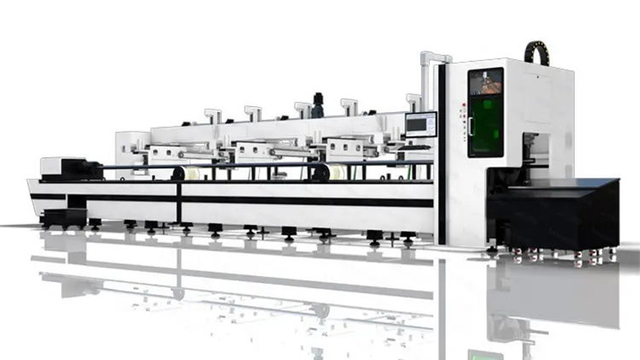 Automatic Loading and Unloading 2000w 3000w Pipe Laser cutting Machina for Metal 