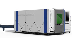 ຄຸນະພາບດີ Enclosed & Exchange Table Fiber Laser Cutting Machine